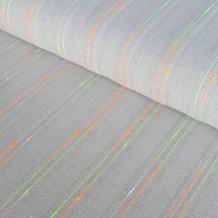 Linen Viscose Neon Stripe | Dressmaking Fabric