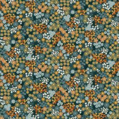 Revival Meadow Blue 058B | Makower UK | Quilting Fabric