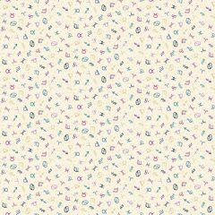 Luna Zodiac Cream 076Q | Makower UK | Quilting Fabric
