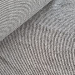 Cuff Ribbing Jersey: Marl Silver | Knit Dressmaking Fabric