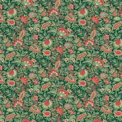 Good Tidings: Sarasa Green 104G | Makower UK | Quilting Cotton