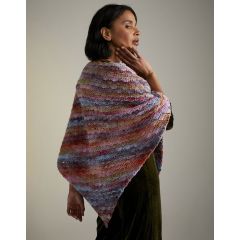 10722: Best in Show Shawl | Sirdar Jewelspun Aran
