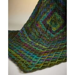 10724: Ornamentals Blanket | Sirdar Jewelspun Aran