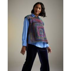 10728: Twilight Terrace Tabard | Sirdar Jewelspun Aran