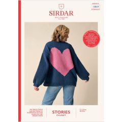10869: Lovecore Cardigan | Sirdar Stories Chunky
