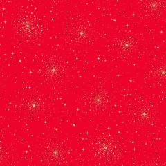 Good Tidings: Star Red 108R | Makower UK | Quilting Cotton