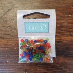 Glass Beads: 4mm: Multicolour | Haberdashery