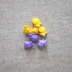 Lion Button: 17mm