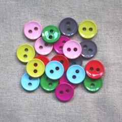 Shiny Two Hole Button: 25mm