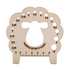 Sheep Knitting Pin Gauge | Milward | Haberdashery