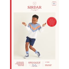2531: Kids Retro Chevron Sweater