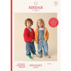 2630: Pop Pop Cardi | Sirdar Snuggly Chunky