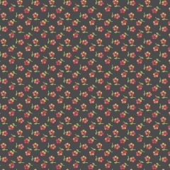Rambling Rose Pinwheels Charcoal 1199K | Andover | Quilting Fabric