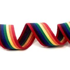 Rainbow Heavy Weight Webbing: 34mm