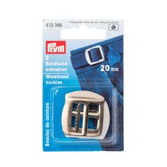 Prym Waistband & Waistcoat Buckle | 20mm Silver | 413166