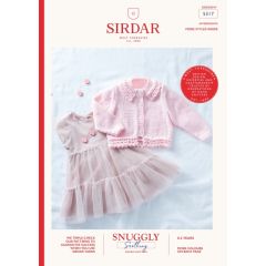 5317: Baby Girls Cardigan