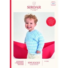 5597: Nautical Sweater | Sirdar Snuggly DK