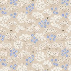 Clearbury Down Wild Meadows with Bees on Light Clay A814.3 | Lewis & Irene | Quilting Cotton