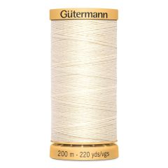 Gutermann Tacking Basting Thread: 919 Cream | 200m