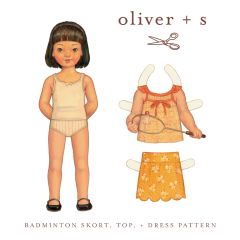Badminton Skort, Top and Dress 6m-4 yrs: Digital