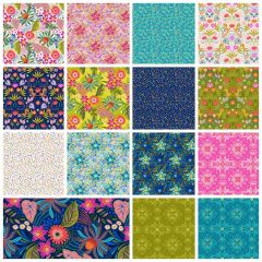 Bahia Fat Quarter Bundle | Lewis & Irene | Quilting Cotton