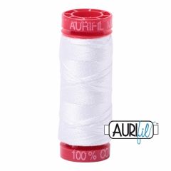 Aurifil 12wt: 2024: White