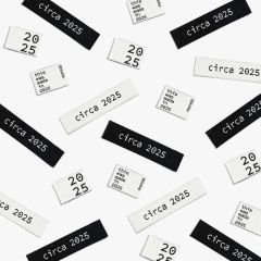 Circa 2025 | 6 Sew-in Woven Labels | Kylie and the Machine