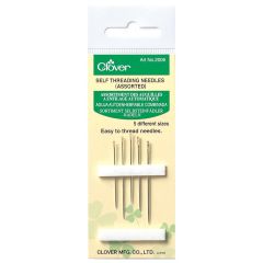 Clover Self Threading Needles (Assorted) | Hand Sewing
