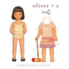 Croquet Dress 6m-4yrs: Digital