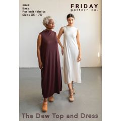 The Dew Top and Dress Pattern | Friday Pattern Company