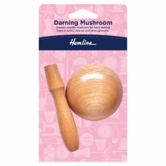 Darning Mushroom: Wooden