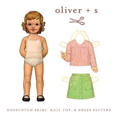 Hopscotch Skirt and Tee 6m-4yrs: Digital