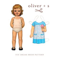 Ice Cream Dress 6m-4yrs: Digital