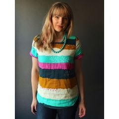 Beatrix Button-Back Top | Made By Rae | Sewing Pattern