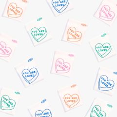 You Are Loved | 6 Sew-in Woven Labels | Kylie and the Machine
