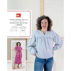 Positano Blouse & Dress | Liesl & Co | Sewing Pattern 