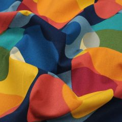 Sixties Shapes Cotton: Multi | Interiors Furnishing Fabric