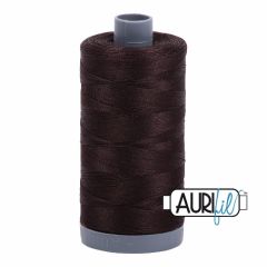 Aurifil 28wt: 1130: Very Dark Bark
