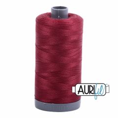 Aurifil 28wt: 2460: Dark Carmine Red