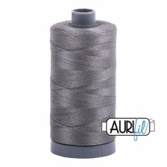 Aurifil 28wt: 5004: Grey Smoke