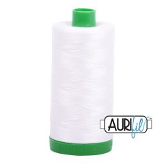 Aurifil 40wt: 2021: Natural White