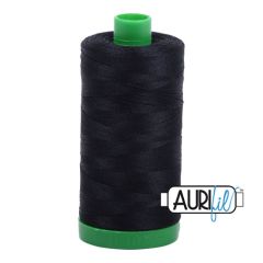 Aurifil 40wt: 2692: Black