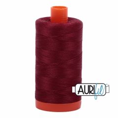 Aurifil 50wt: 2460: Dark Carmine Red
