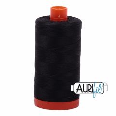 Aurifil 50wt: 4241: Very Dark Grey
