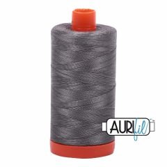 Aurifil 50wt: 5004: Grey Smoke