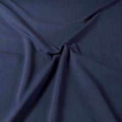 Cotton Jersey: Navy | Dressmaking Fabric: Bolt End
