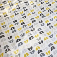 Odense Ochre | Cotton PVC Table Covering | Interiors Fabric