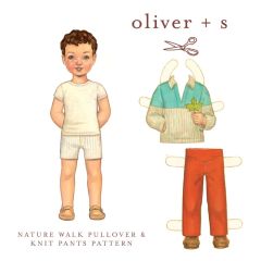 Nature Walk Pullover and Knit Pants 6m-4yrs: Digital