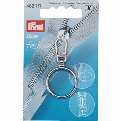 Prym Zip Puller | Silver Ring | 482117
