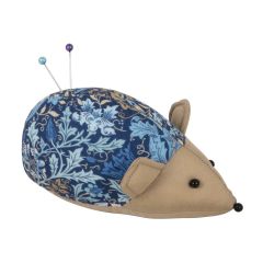 Pin Cushion Hedgehog in Woodblock Floral | Sewing | Haberdashery